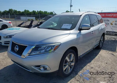 2013 Nissan Pathfinder Platinum from USA, damaged, VIN 5N1AR2MM7DC678375